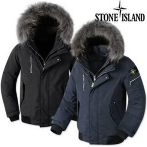 스톤아일랜드 라쿤 이중 집업 패딩