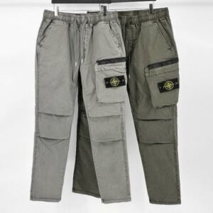 스톤아일랜드 지퍼 포켓 카고 팬츠 (바지)