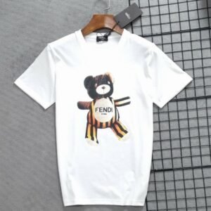 펜디 미니 곰돌이 테디 그래픽 반팔티