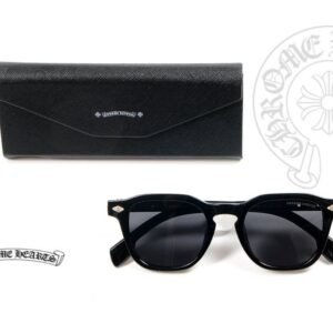 크롬하츠 선글라스(검 옆선 칼금장테)