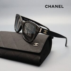 샤넬 5482 선글라스(옆 삼단 진주)