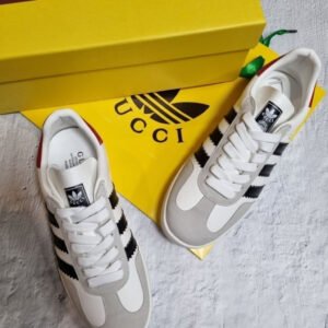 구찌 X 아디다스 콜라보 가젤 스니커즈(화이트)