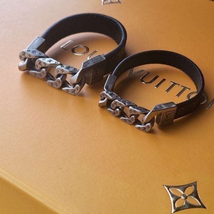 루이비통 195 리베르소 모노 체인 은장 팔찌(여성) - 이미지 6