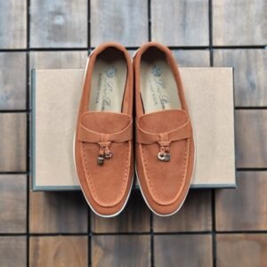 로로피아나 여성용 썸머 워크 로퍼(브라운)